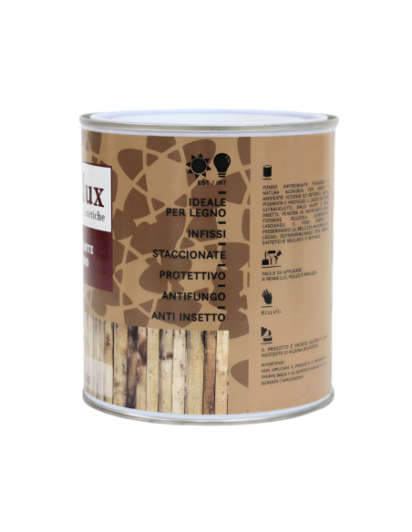 Fondo Funghicida Alchidico Per Legno Interno Ed Esterno