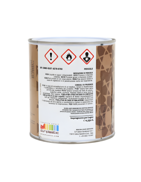 Fondo Funghicida Alchidico Per Legno Interno Ed Esterno