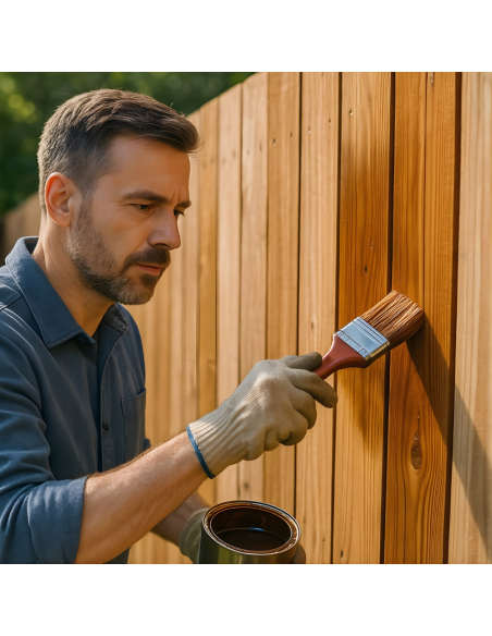Fondo Funghicida Alchidico Per Legno Interno Ed Esterno