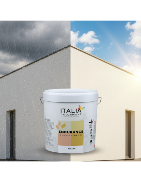 Endurance Rasato Acrilico Medio Per Facciate Esterne Italia ColorPaint - foto 4
