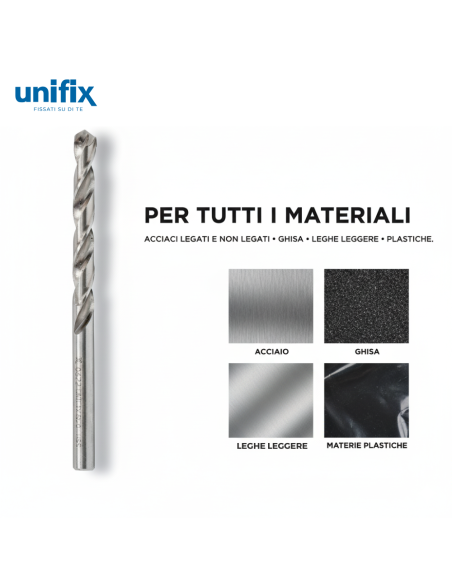 Punta Hss-G Profix Per Metallo Di Alta Precisione
