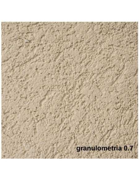 Rivestimento Spatolato Acrilsilossanico 0.7 Antialga Per Esterni