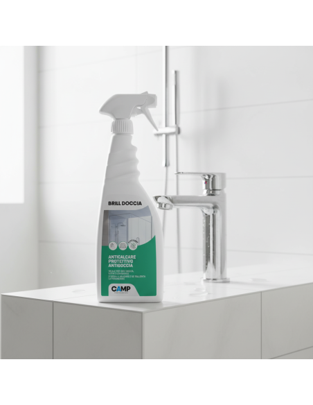 Brill Doccia Anticalcare Protettivo Antigoccia Per Vetri E Ceramiche 750 ml
