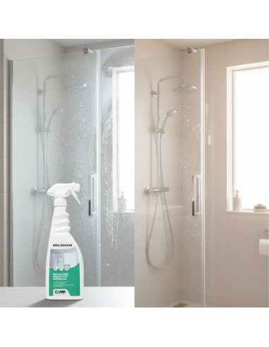 Brill Doccia Anticalcare Protettivo Antigoccia Per Vetri E Ceramiche 750 ml