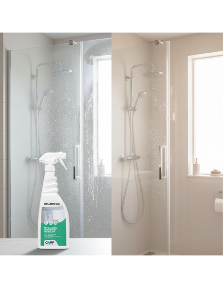 Brill Doccia Anticalcare Protettivo Antigoccia Per Vetri E Ceramiche 750 ml