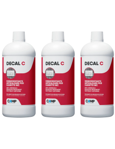 Kit 3 Pezzi Decal C Trattamento Disincrostante Anticalcare Per Wc 1 Litro