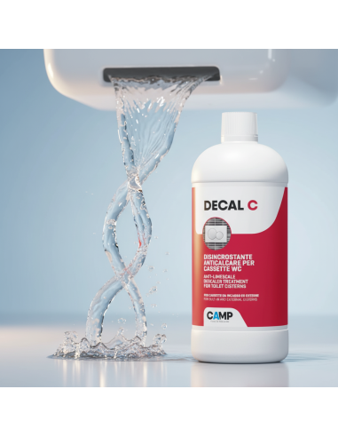 Kit 6 Pezzi Decal C Trattamento Disincrostante Anticalcare Per Wc 1 Litro