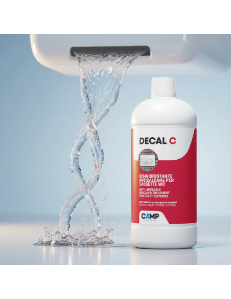 Kit 6 Pezzi Decal C Trattamento Disincrostante Anticalcare Per Wc 1 Litro