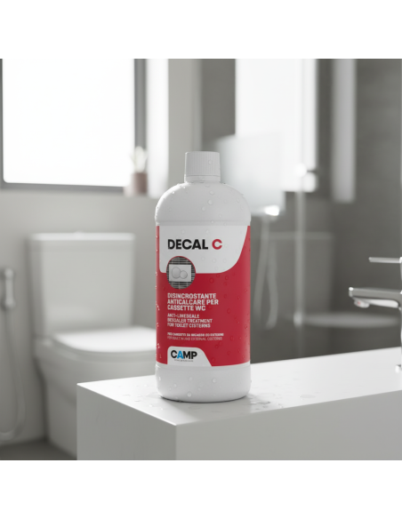Kit 6 Pezzi Decal C Trattamento Disincrostante Anticalcare Per Wc 1 Litro