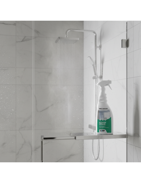 Kit 6 Pezzi Brill Doccia Anticalcare Protettivo Per Vetri E Ceramiche 750 ml