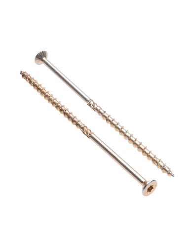 Viti Autoforanti Legno Performant Strong Diametro 4,0 mm Zincate Gialle 