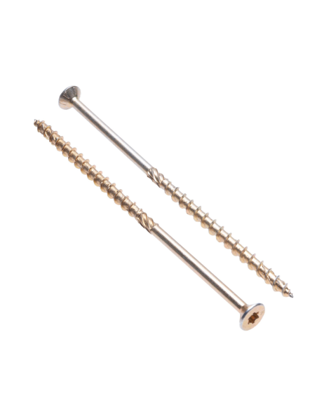 Viti Autoforanti Legno Performant Strong Diametro 5,0 mm Zincate Gialle 