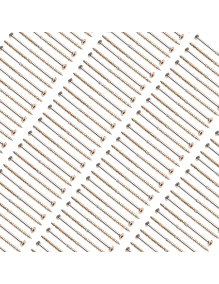 Viti Autoforanti Legno Performant Strong Diametro 5,0 mm Zincate Gialle 