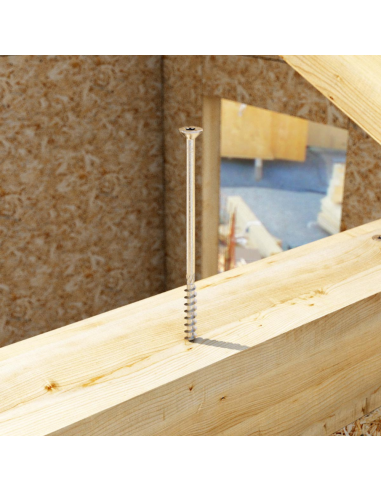 Viti Autoforanti Legno Performant Strong Diametro 5,0 mm Zincate Gialle 
