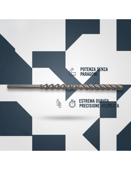 Punta Attacco Sds-Max Per Forare Calcestruzzo E Muratura