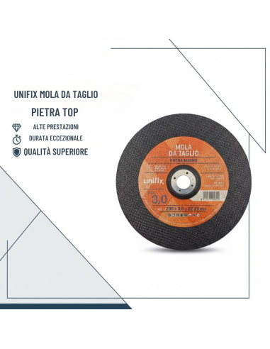 Mola Da Taglio Top Per Pietra E Marmo Ø 230 x 3,0 x 22 mm