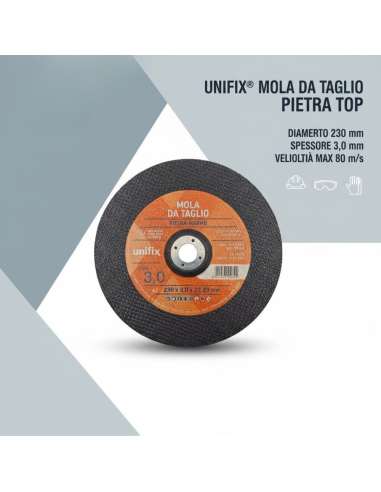 Mola Da Taglio Top Per Pietra E Marmo Ø 230 x 3,0 x 22 mm