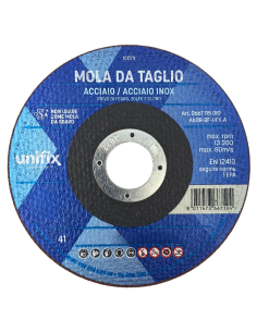 Disco Taglio Top Sottile per Acciaio Inox Lamiere Sottili e Materiale Plastici