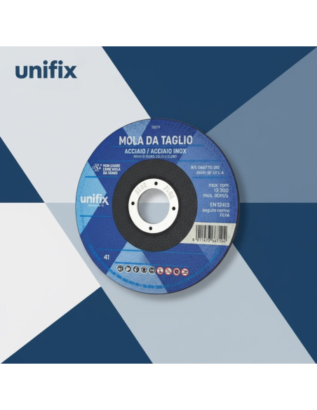 Disco Taglio Top Sottile per Acciaio Inox Lamiere Sottili e Materiale Plastici