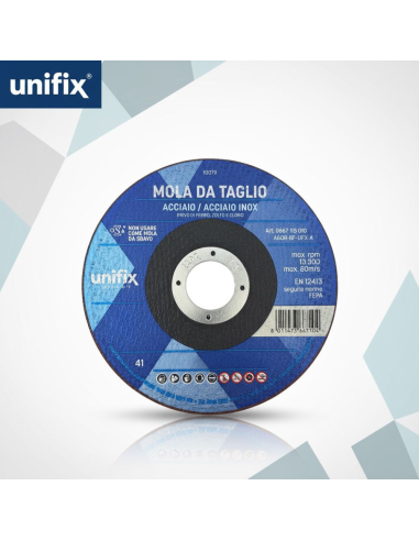 Disco Taglio Top Sottile per Acciaio Inox Lamiere Sottili e Materiale Plastici