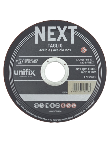 Mola Da Taglio Next Per Acciaio Materiali Plastici Lamiere Sottili