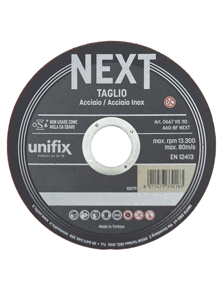 Mola Da Taglio Next Per Acciaio Materiali Plastici Lamiere Sottili