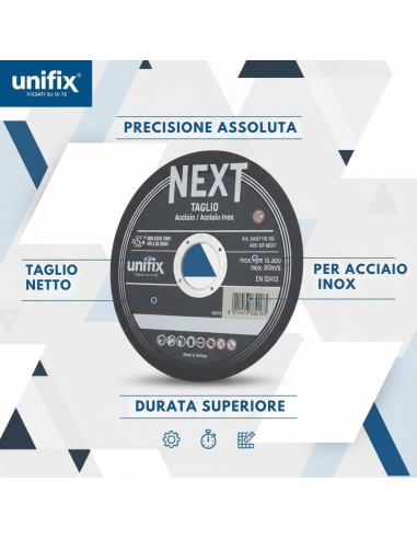 Mola Da Taglio Next Per Acciaio Materiali Plastici Lamiere Sottili