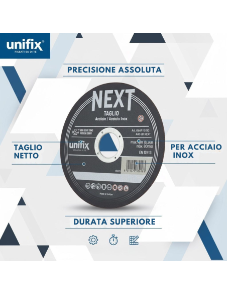 Mola Da Taglio Next Per Acciaio Materiali Plastici Lamiere Sottili