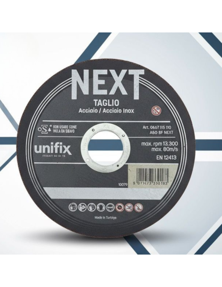 Mola Da Taglio Next Per Acciaio Materiali Plastici Lamiere Sottili