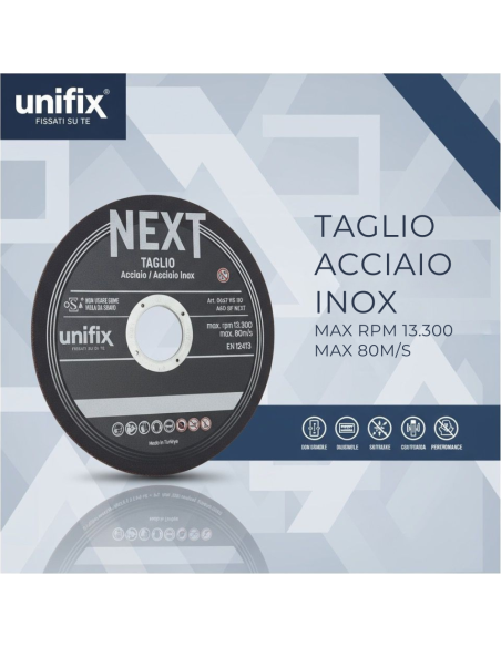 Mola Da Taglio Next Per Acciaio Materiali Plastici Lamiere Sottili