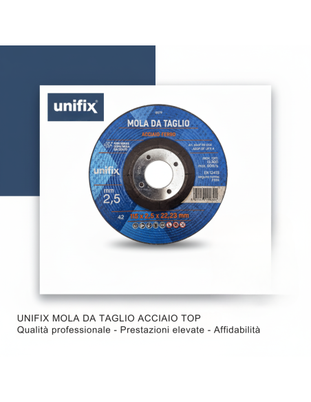 Disco Da Taglio Top Per Materiali Pieni Acciaio Ferro Tubi e Profilati 