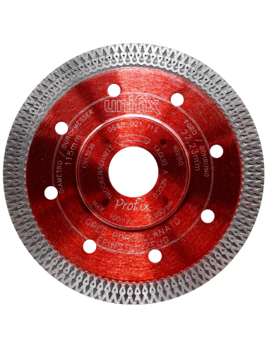 Disco Diamantato Per Gres E Clinker 115 Mm Di Alta Qualità