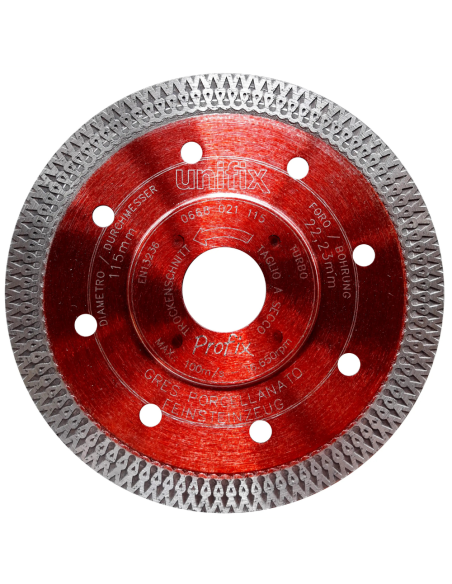 Disco Diamantato Per Gres E Clinker 115 Mm Di Alta Qualità