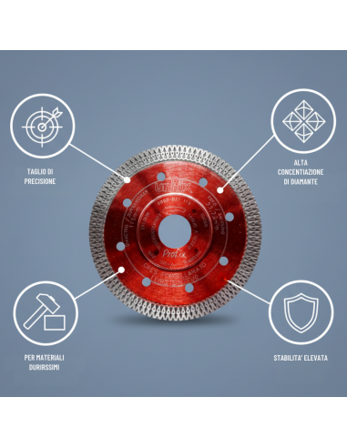 Disco Diamantato Per Gres E Clinker 115 Mm Di Alta Qualità