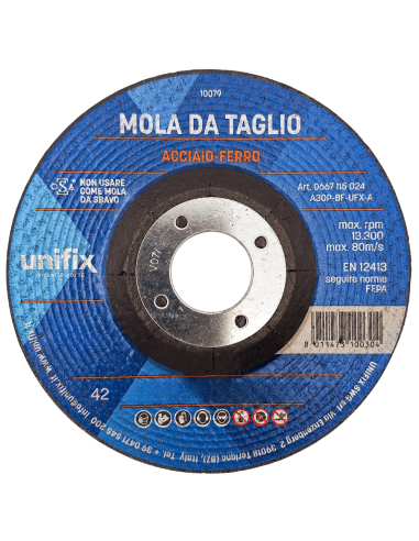 Disco Da Taglio Top Per Materiali Pieni Acciaio Ferro Tubi e Profilati 