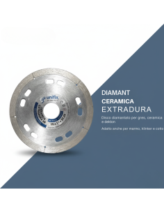 Diamant Ceramica Extradura Per Piastrelle Ceramiche E Materiali Speciali Ø 115 mm Spessore 1,1 cm 2