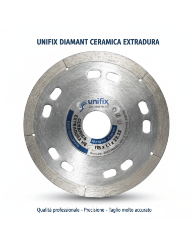 Diamant Ceramica Extradura Per Piastrelle Ceramiche E Materiali Speciali Ø 115 mm Spessore 1,1 cm