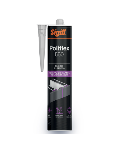 Sigillante Elastico Poliflex 550 Professionale Da 310 Ml