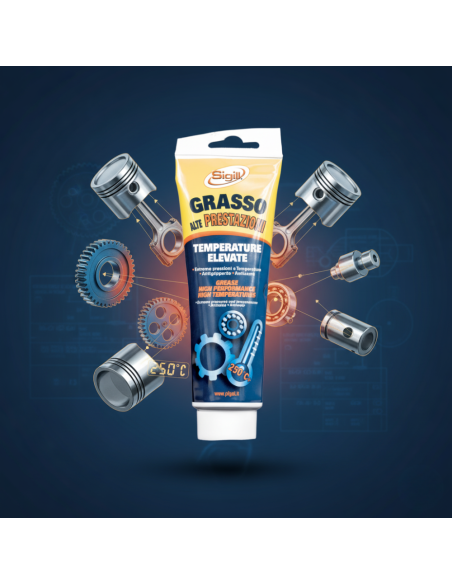 Grasso Ad Alte Prestazioni Per Temperature Elevate Antiusura 125 ml