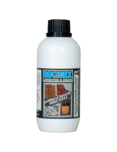 Ruginex 250 ml Convertitore Di Ruggine Per Metalli Ferrosi