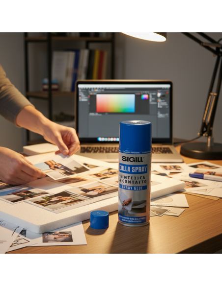 Colla Spray 400 ml Adesivo Di Contatto A Pesa Rapida