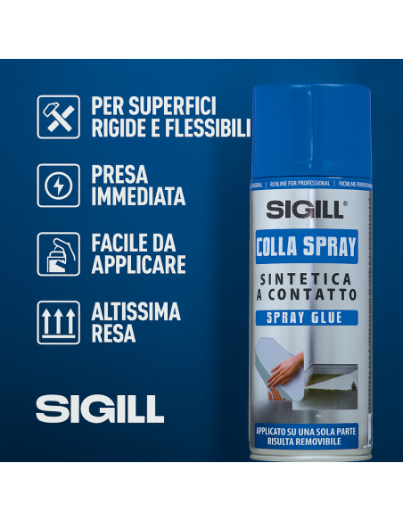 Colla Spray 400 ml Adesivo Di Contatto A Pesa Rapida
