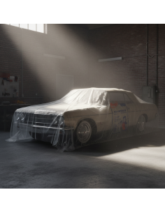 Telo Copritutto Trasparente Multiuso 4x4 Metri 2