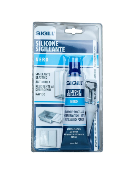 Silicone Sigillante Monocomponente Per Costruzioni 60 Ml