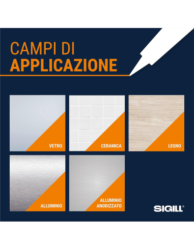 Silicone Sigillante Monocomponente Per Costruzioni 60 Ml