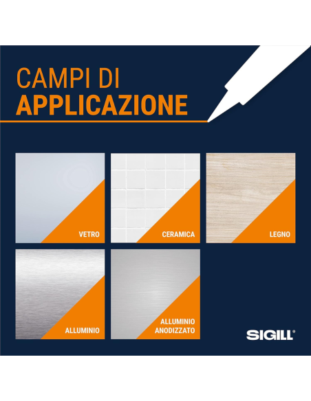 Silicone Sigillante Monocomponente Per Costruzioni 60 Ml