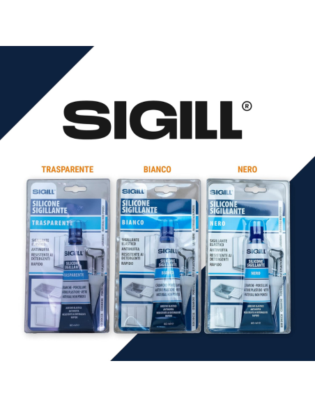 Silicone Sigillante Monocomponente Per Costruzioni 60 Ml