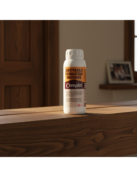 Complet Antitarlo Per Legno Fungicida Inodore 500 ml