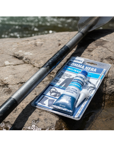 Gomma Nera Semiliquida Per Riparazioni E Ricostruzioni Professionali 60 ml