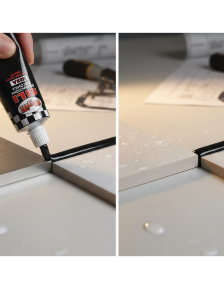 Silicone Rtv In Pasta Per Guarnizioni Ad Alte Temperature 60 ml